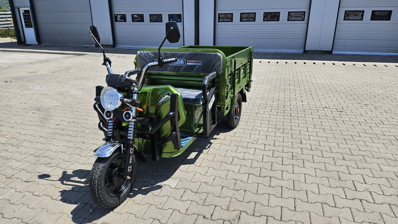 Triciclu electric 1000W Thor WORKER fara permis 60V32Ah 25km/h TRANSPORT GRATUIT - imagine 26