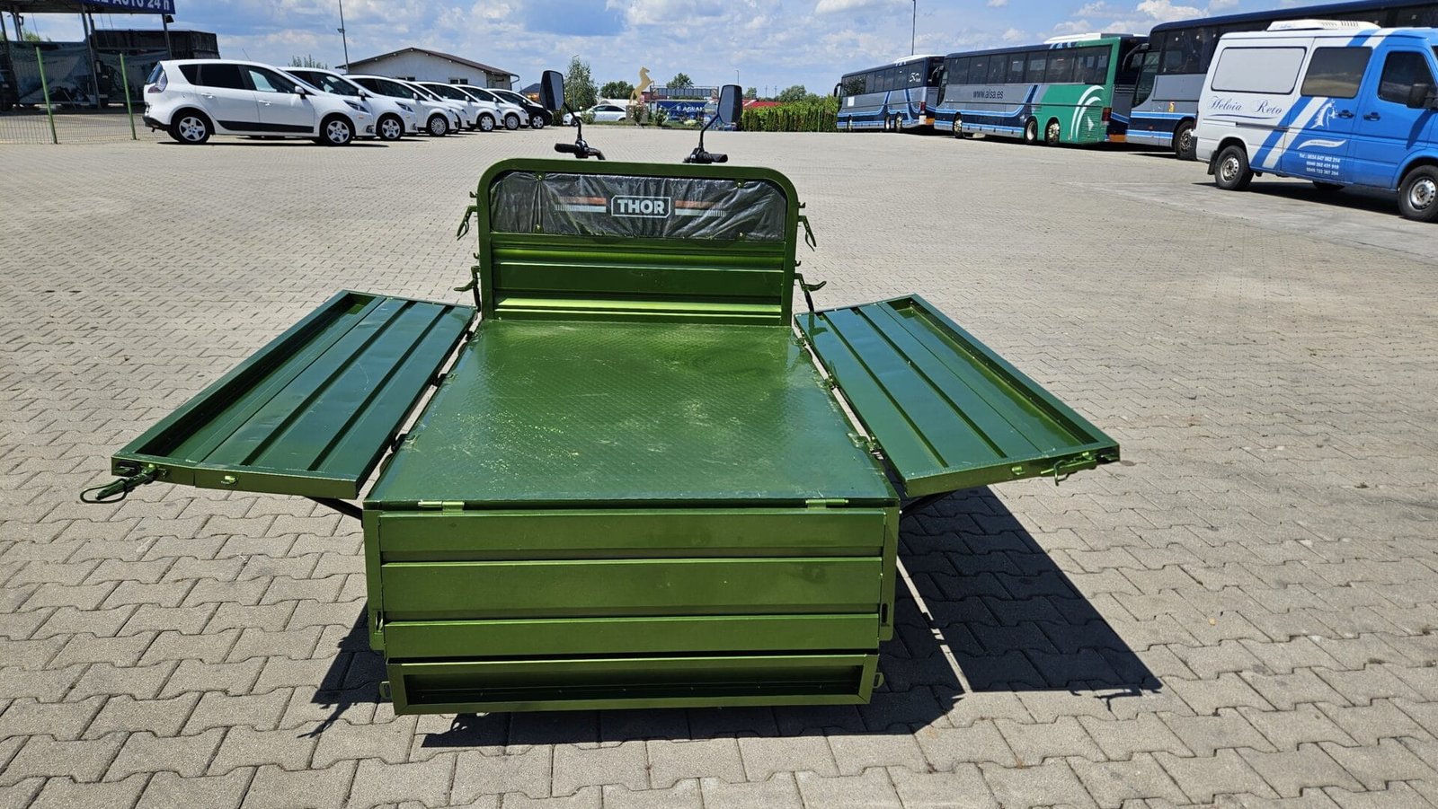 Triciclu electric 1000W Thor WORKER fara permis 60V32Ah 25km/h TRANSPORT GRATUIT - imagine 43
