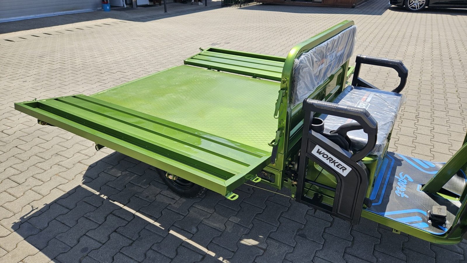 Triciclu electric 1000W Thor WORKER fara permis 60V32Ah 25km/h TRANSPORT GRATUIT - imagine 48