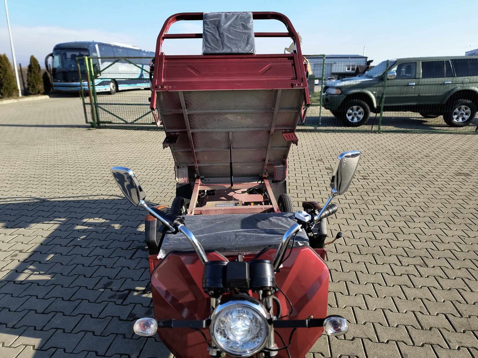 Triciclu electric 1200W Thor STAR visiniu fara permis 60V45Ah 25km/h cu CIV inclus TRANSPORT GRATUIT - imagine 17