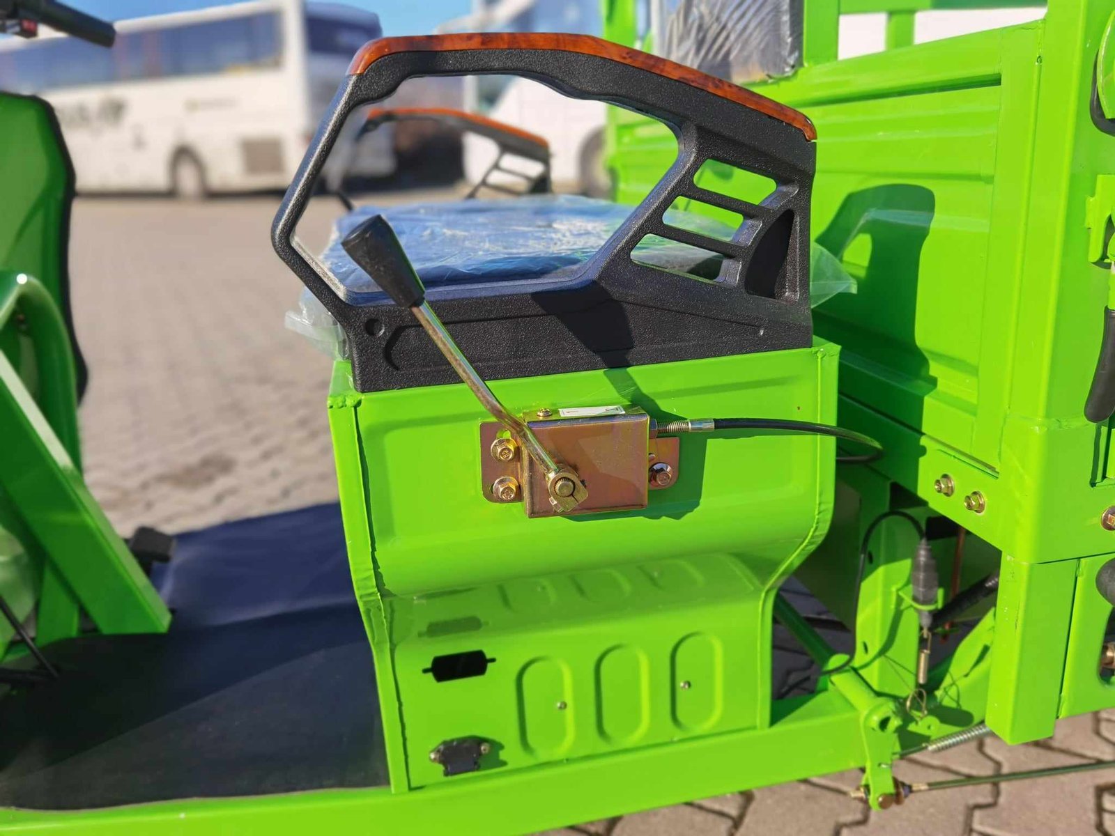 Triciclu electric 1200W Thor STAR verde fara permis 60V45Ah 25km/h cu CIV inclus TRANSPORT GRATUIT - imagine 12