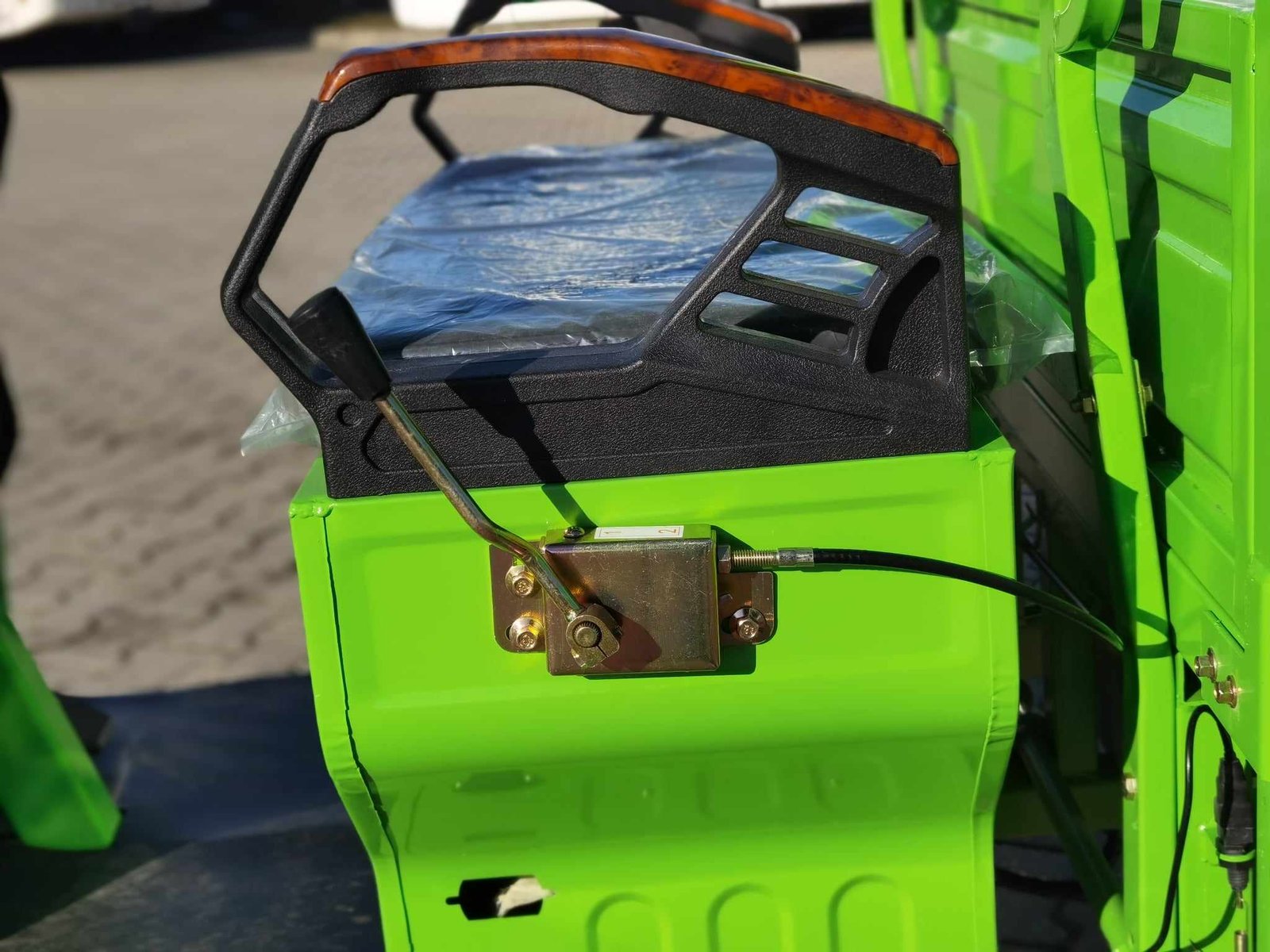 Triciclu electric 1200W Thor STAR Plus verde fara permis 60V45Ah 25km/h cu CIV inclus TRANSPORT GRATUIT - imagine 14