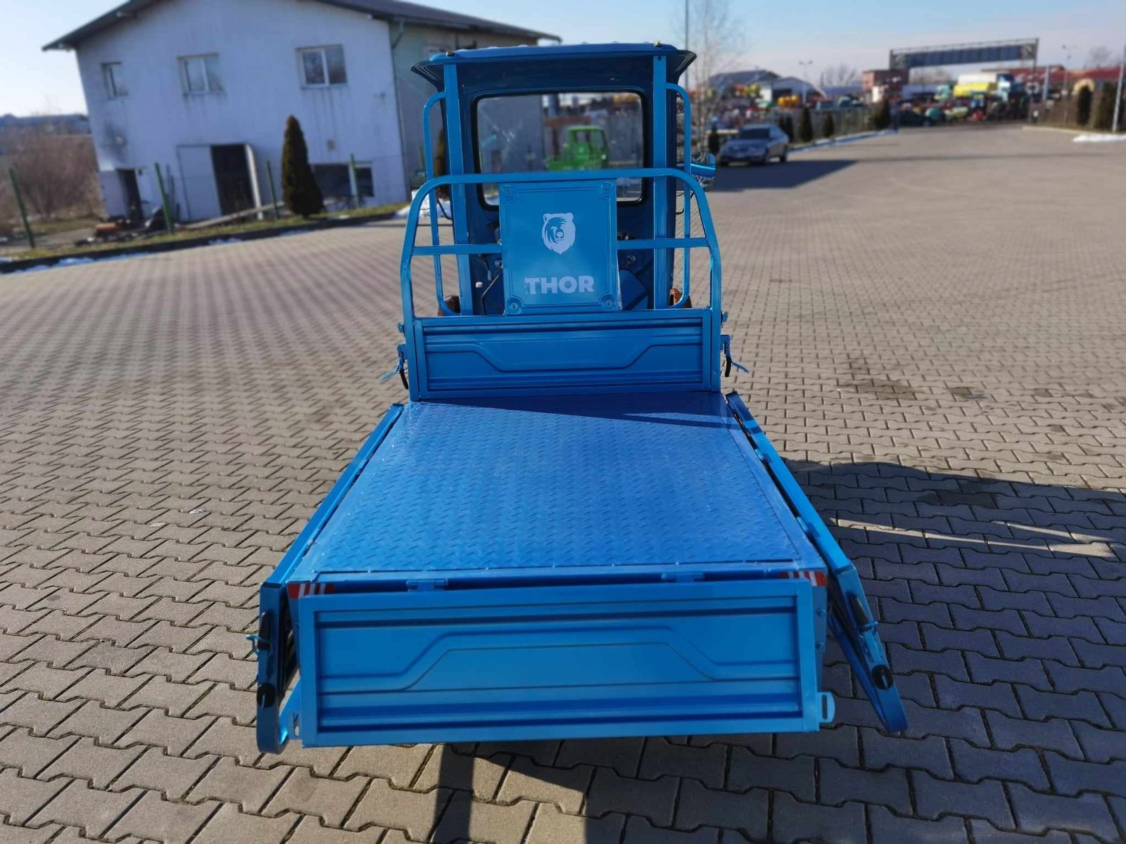 Triciclu electric 1200W Thor STAR Plus albastru fara permis 60V45Ah 25km/h cu CIV inclus TRANSPORT GRATUIT - imagine 16