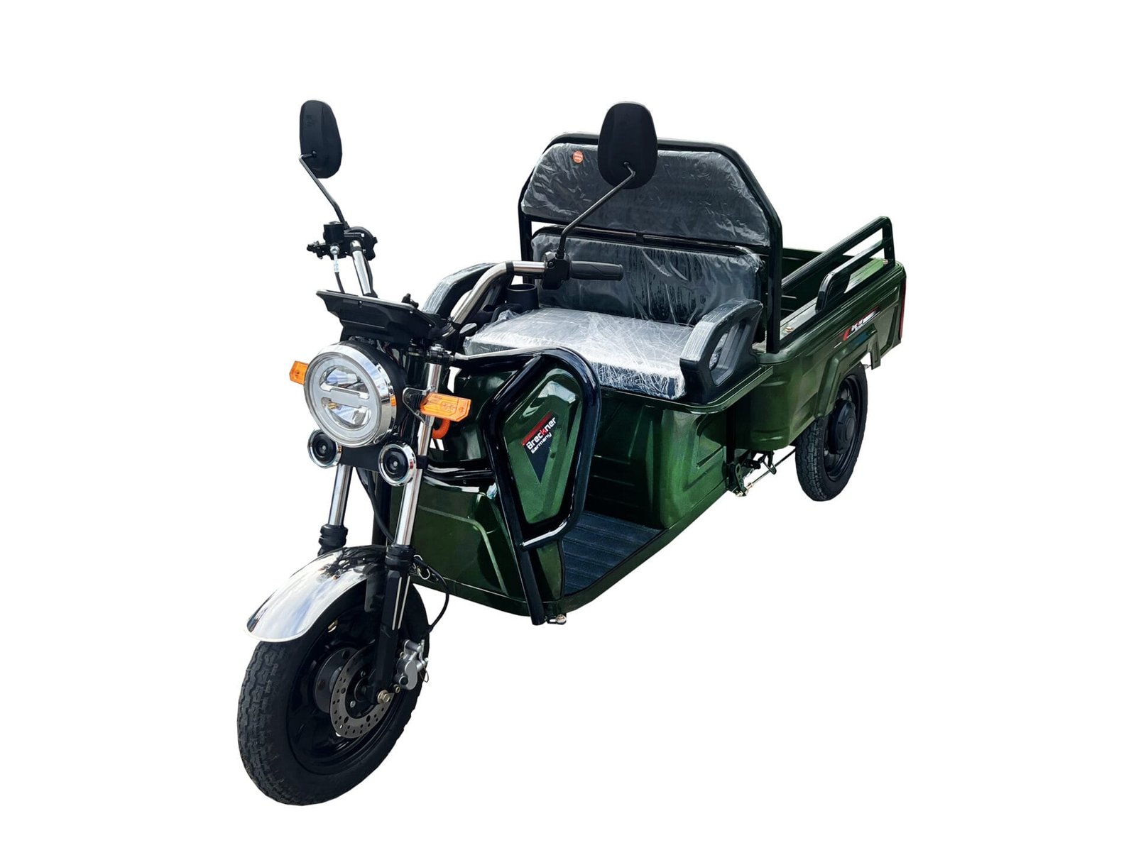 Triciclu electric 1600W Breckner MODEL-E fara permis 60V20Ah 25km/h TRANSPORT GRATUIT