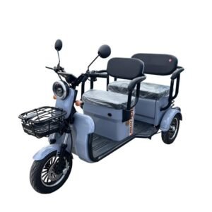 Triciclu electric 1000W Breckner TRAVEL gri fara permis 60V20Ah 25km/h TRANSPORT GRATUIT
