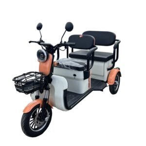 Triciclu electric 1000W Breckner TRAVEL portocaliu fara permis 60V20Ah 25km/h TRANSPORT GRATUIT