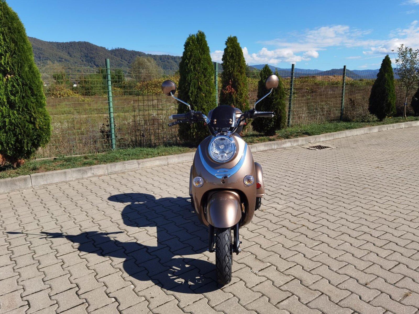 Triciclu electric 800W Thor Spyder maro fara permis 60V20Ah 25km/h TRANSPORT GRATUIT - imagine 7