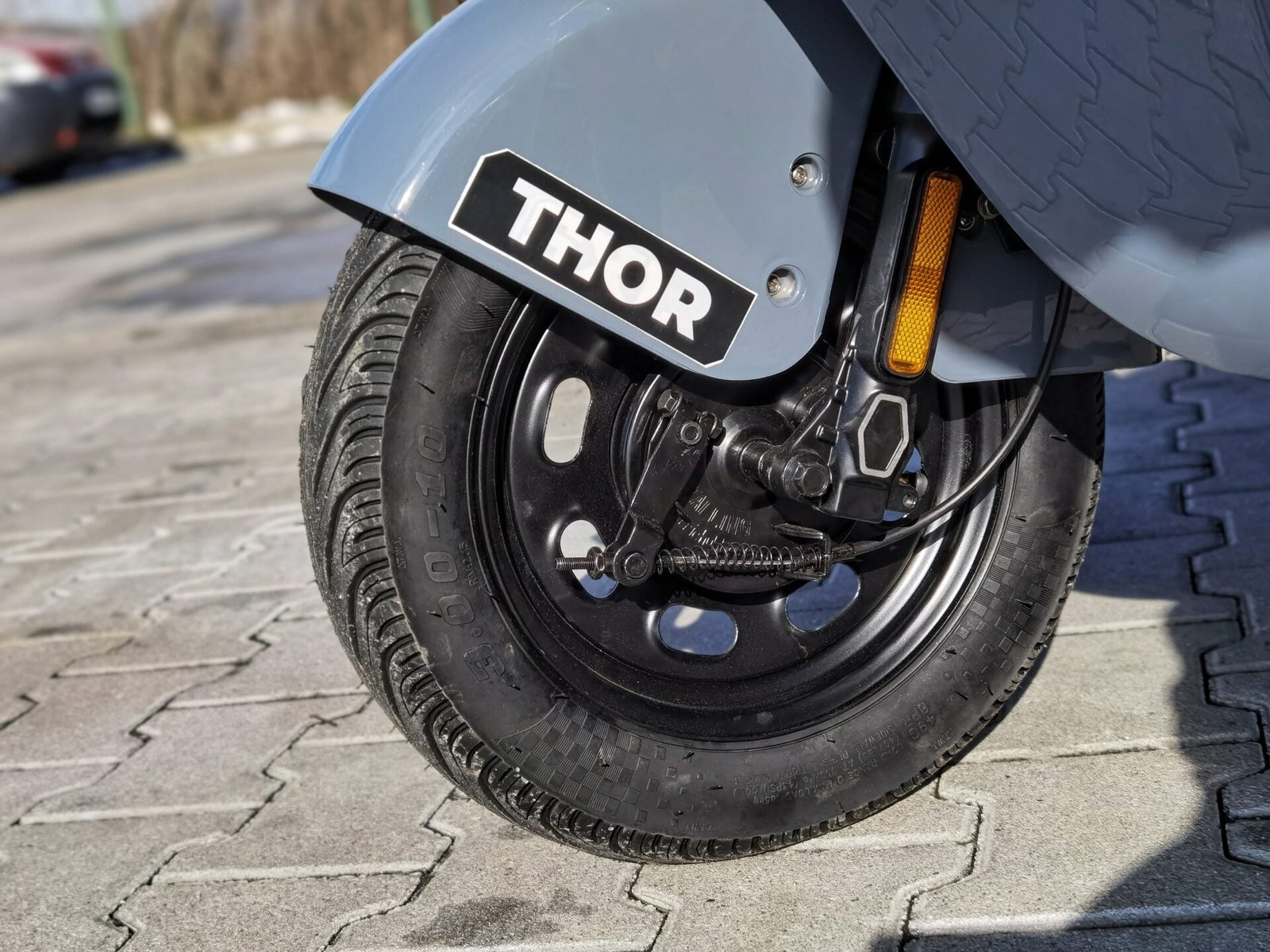 Triciclu electric 1000W Thor CHALLENGER gri fara permis 60V20Ah 25km/h TRANSPORT GRATUIT - imagine 21
