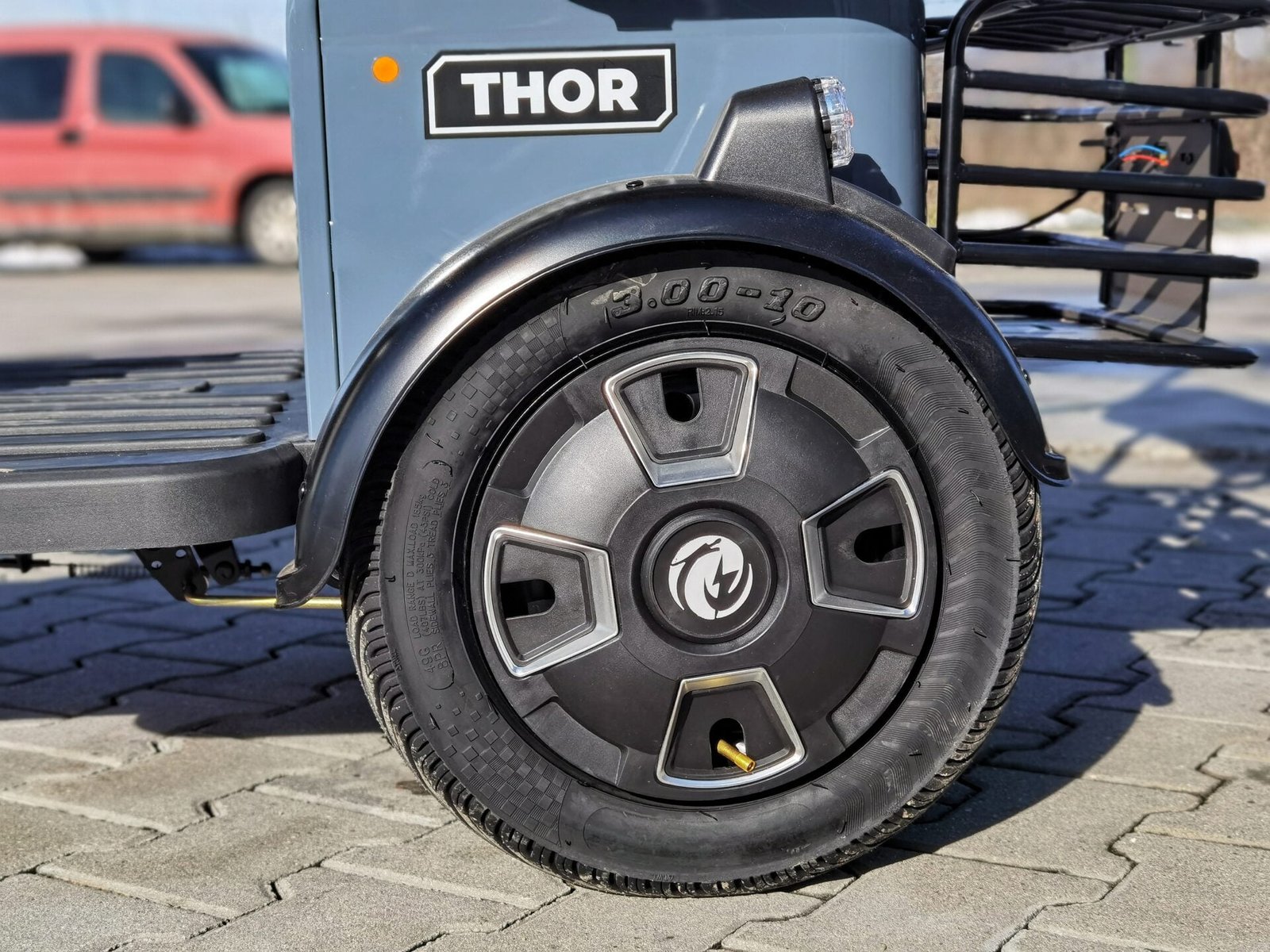 Triciclu electric 1000W Thor CHALLENGER gri fara permis 60V20Ah 25km/h TRANSPORT GRATUIT - imagine 22