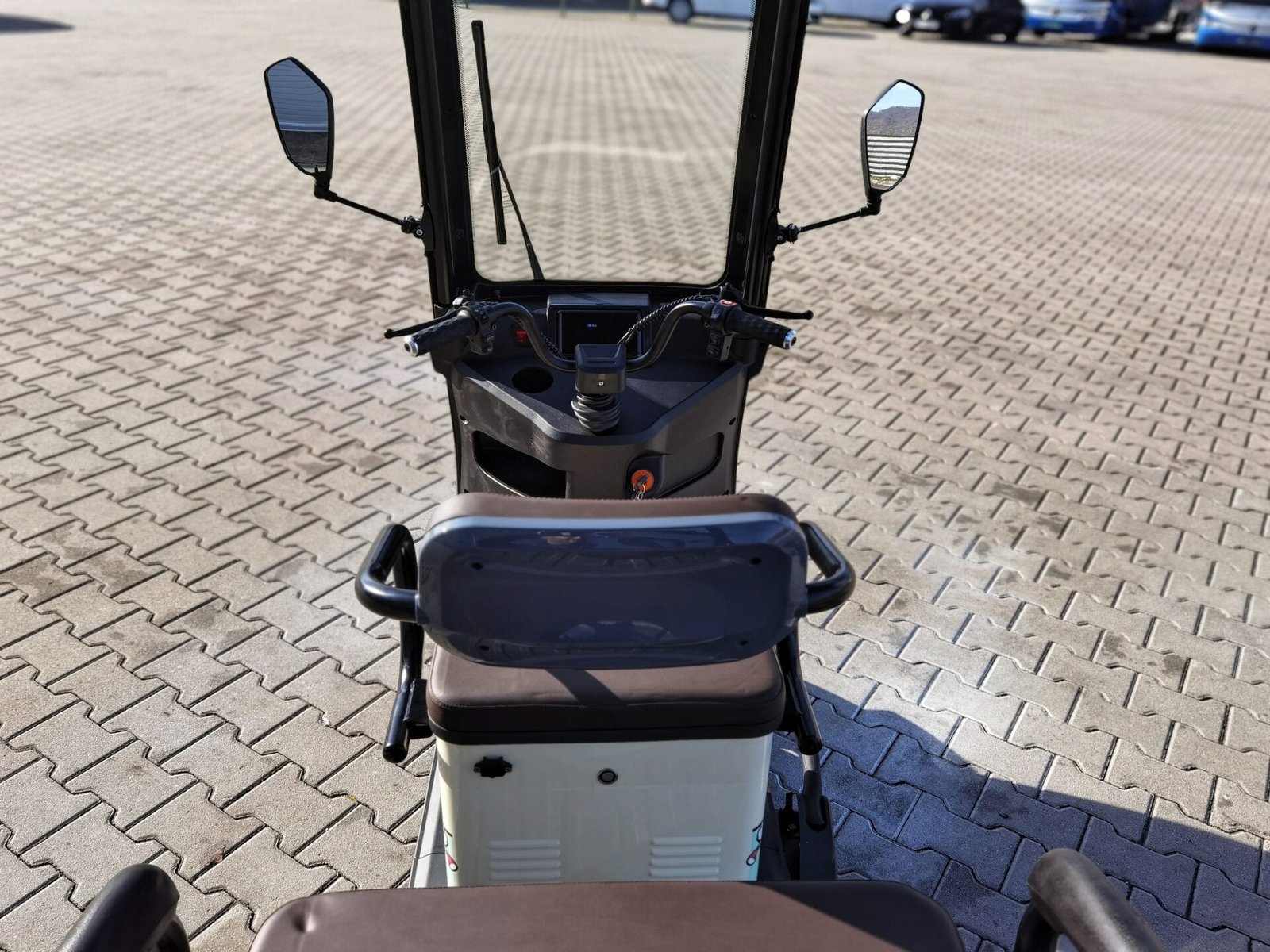 Triciclu electric 1000W Thor CHALLENGER gri fara permis 60V20Ah 25km/h TRANSPORT GRATUIT - imagine 23