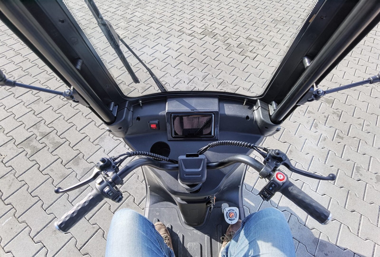 Triciclu electric 1000W Thor CHALLENGER gri fara permis 60V20Ah 25km/h TRANSPORT GRATUIT - imagine 38