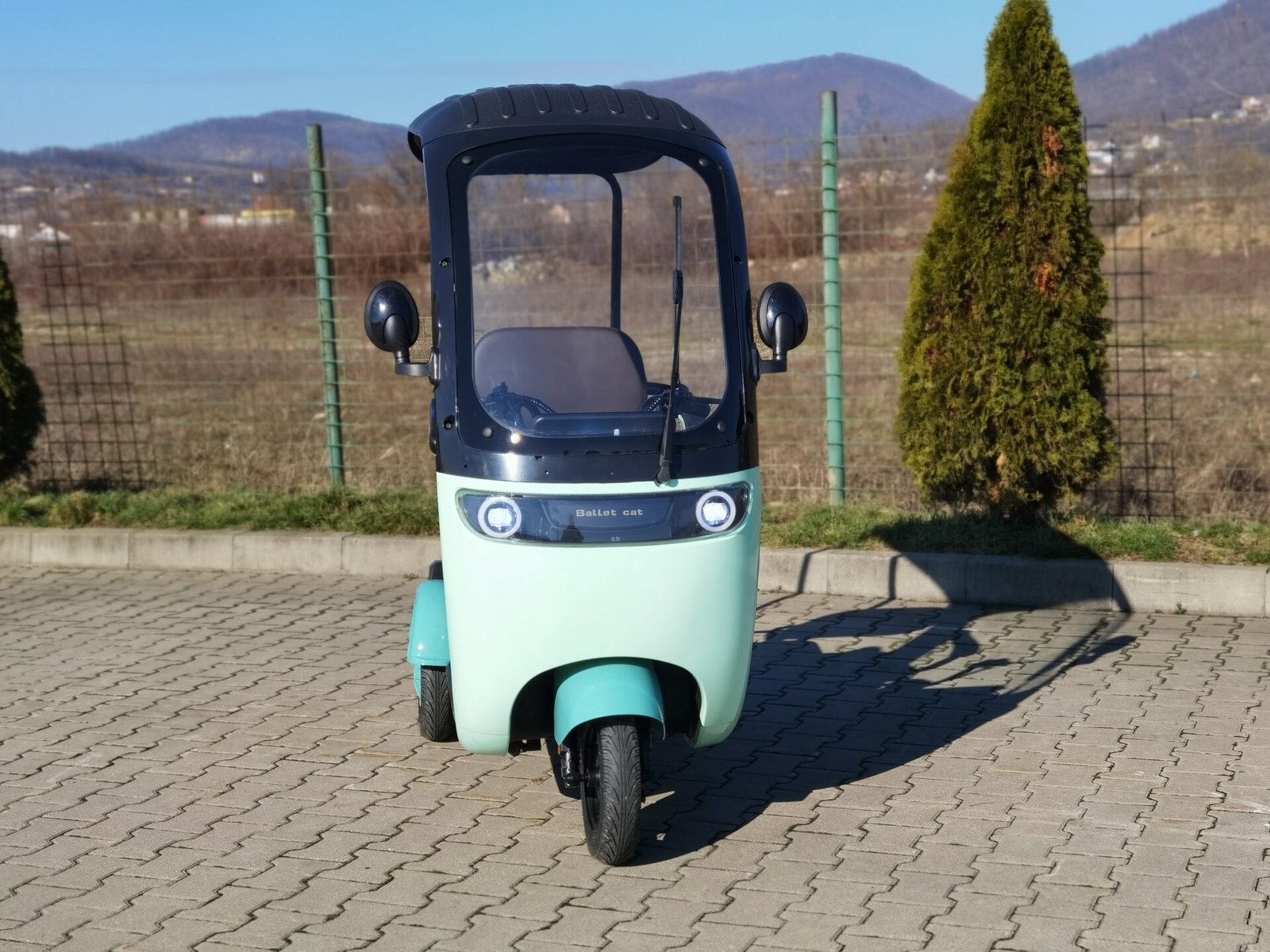 Triciclu electric 1000W Thor PANDA fara permis 60V20Ah 25km/h TRANSPORT GRATUIT - imagine 19