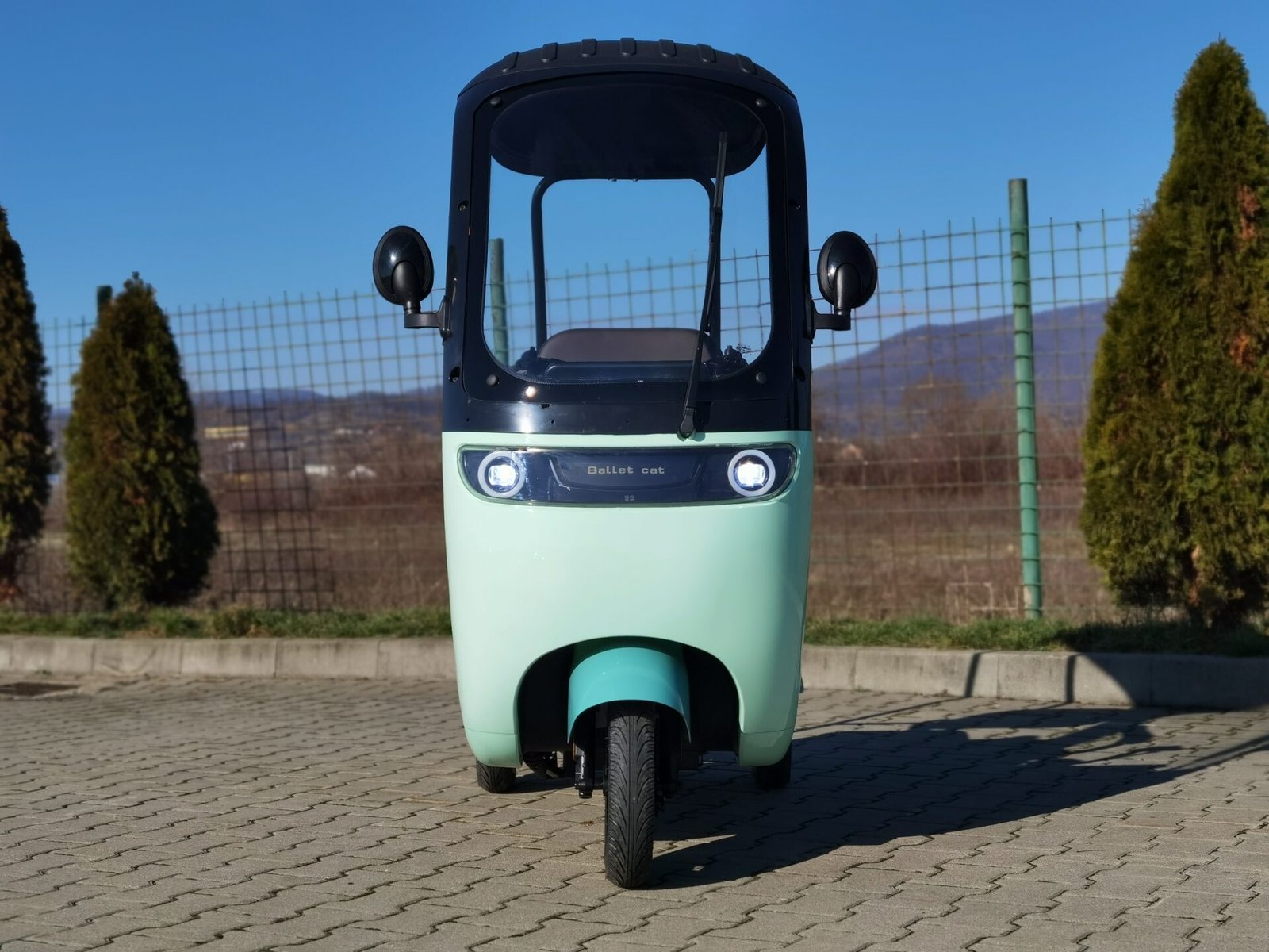 Triciclu electric 1000W Thor PANDA fara permis 60V20Ah 25km/h TRANSPORT GRATUIT - imagine 5