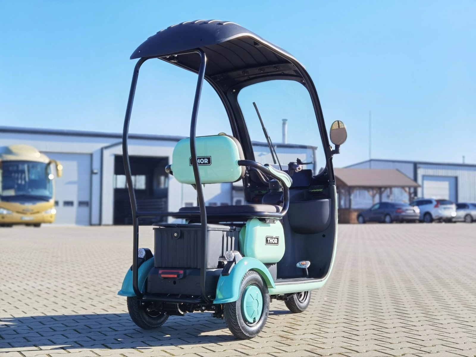 Triciclu electric 1000W Thor PANDA fara permis 60V20Ah 25km/h TRANSPORT GRATUIT - imagine 21