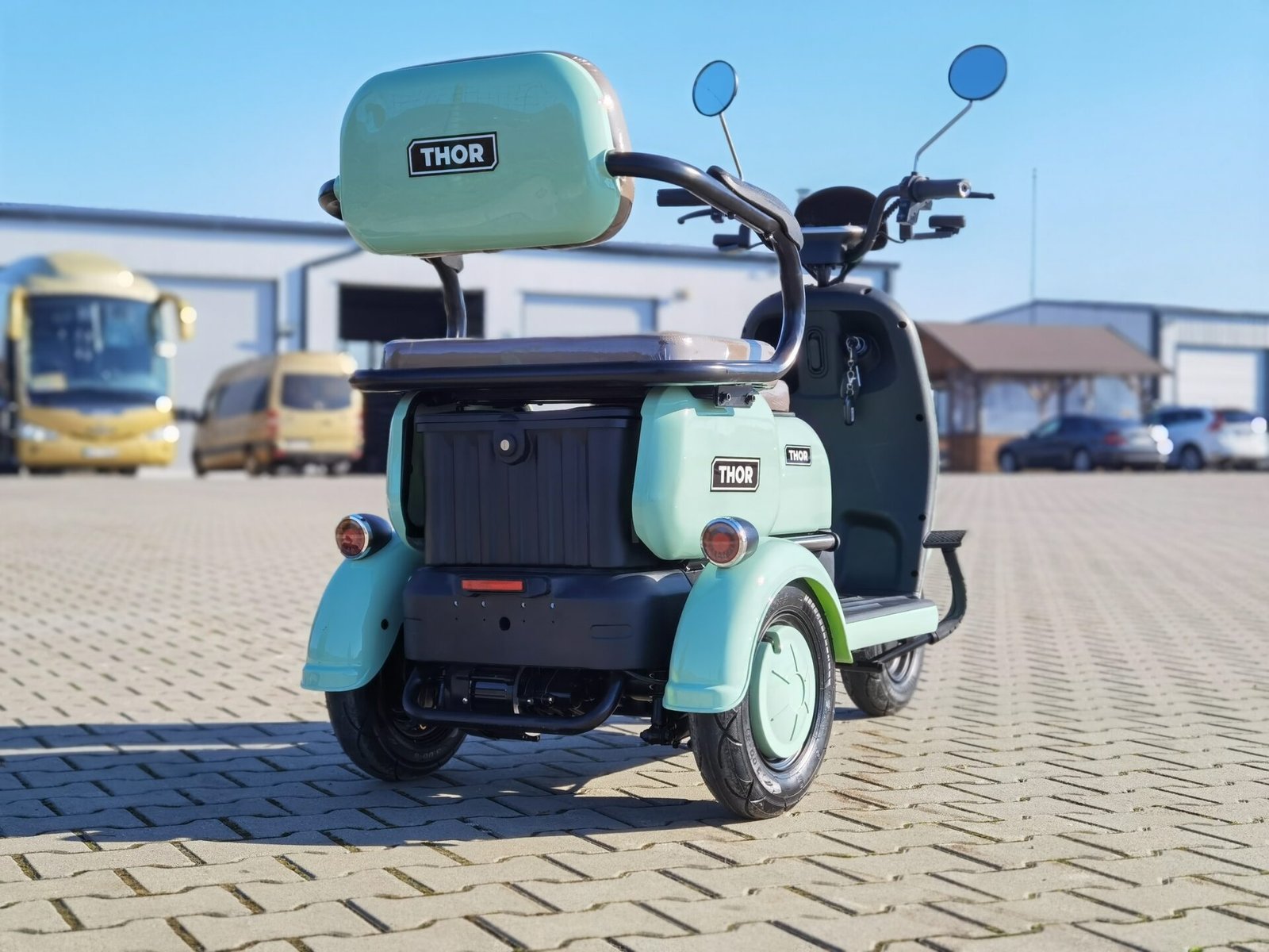 Triciclu electric 1000W Thor SLIDING fara permis 60V20Ah 25km/h TRANSPORT GRATUIT - imagine 24