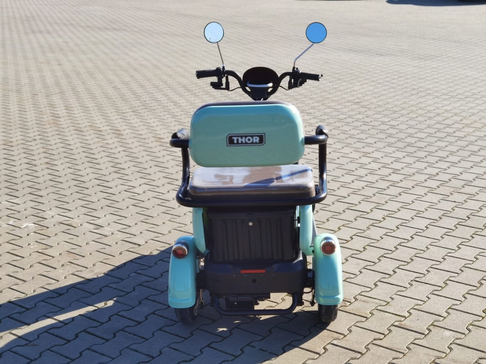 Triciclu electric 1000W Thor SLIDING fara permis 60V20Ah 25km/h TRANSPORT GRATUIT - imagine 11