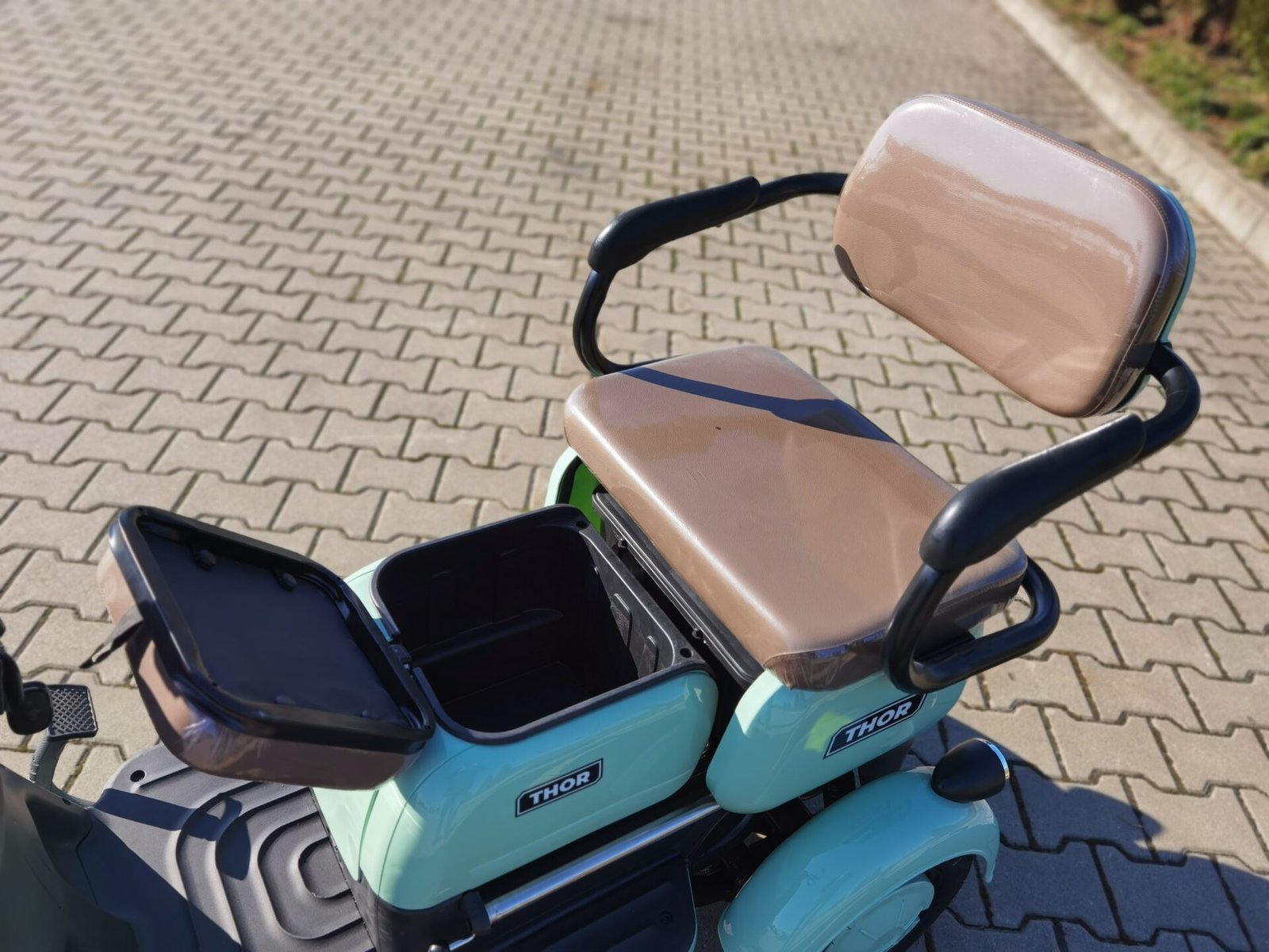 Triciclu electric 1000W Thor SLIDING fara permis 60V20Ah 25km/h TRANSPORT GRATUIT - imagine 16
