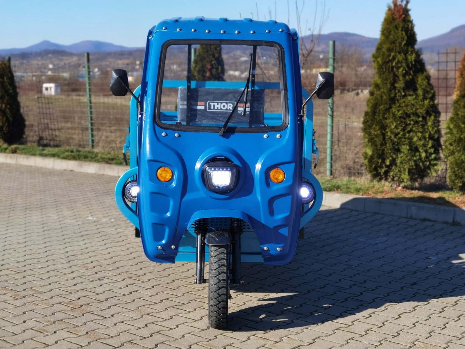Triciclu electric 1500W Thor MEGA Plus fara permis 60V58Ah 25km/h TRANSPORT GRATUIT - imagine 8