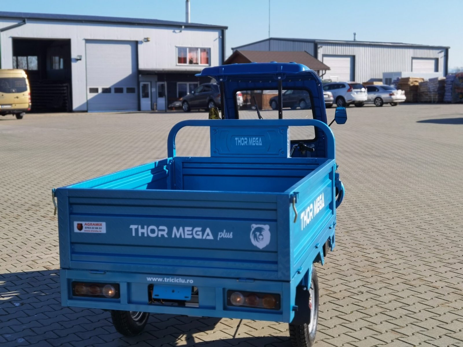 Triciclu electric 1500W Thor MEGA Plus fara permis 60V58Ah 25km/h TRANSPORT GRATUIT - imagine 7