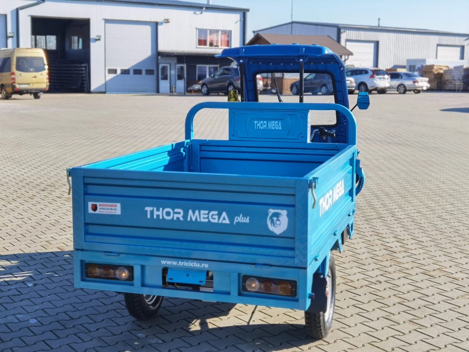 Triciclu electric 1500W Thor MEGA Plus fara permis 60V58Ah 25km/h TRANSPORT GRATUIT - imagine 13