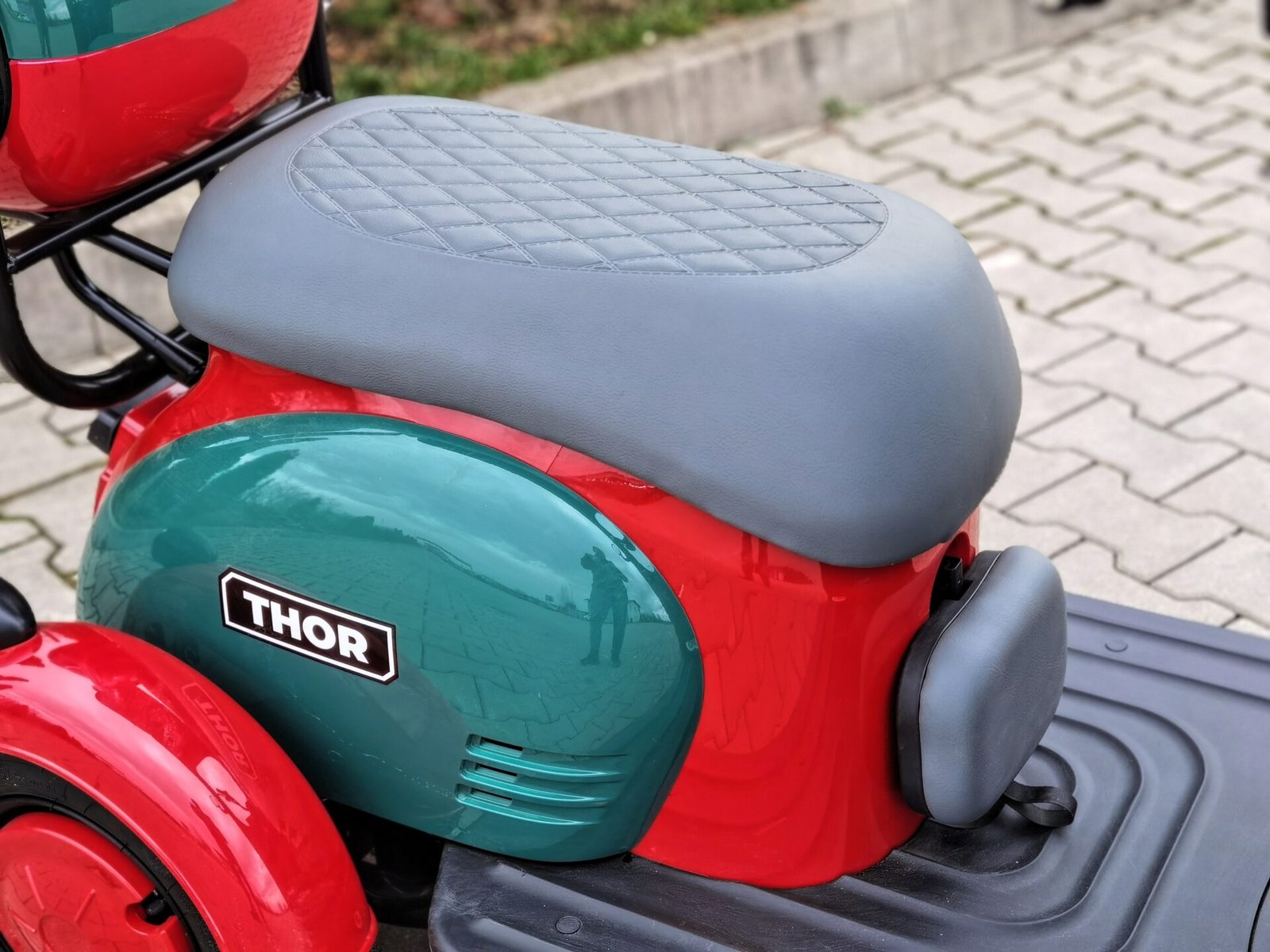 Triciclu electric 1000W Thor ELEGANCE fara permis 60V20Ah 25km/h TRANSPORT GRATUIT - imagine 17