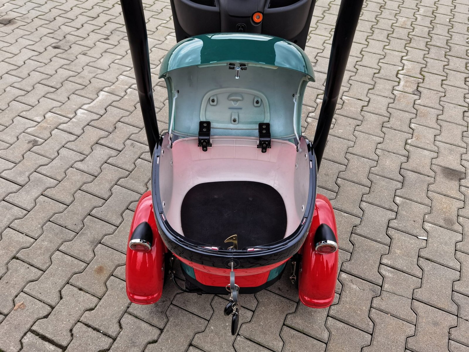 Triciclu electric 1000W Thor ELEGANCE fara permis 60V20Ah 25km/h TRANSPORT GRATUIT - imagine 20