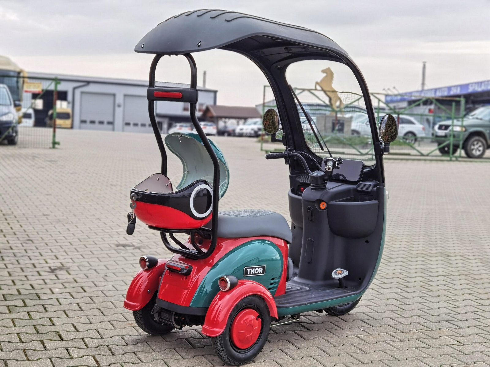 Triciclu electric 1000W Thor ELEGANCE fara permis 60V20Ah 25km/h TRANSPORT GRATUIT - imagine 21