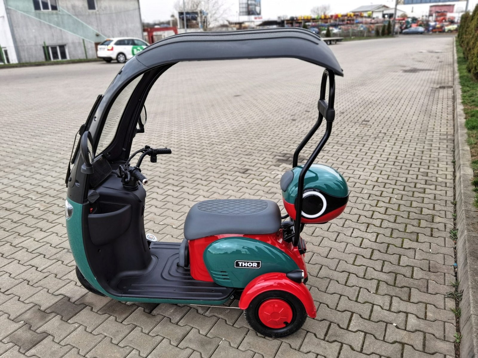 Triciclu electric 1000W Thor ELEGANCE fara permis 60V20Ah 25km/h TRANSPORT GRATUIT - imagine 27