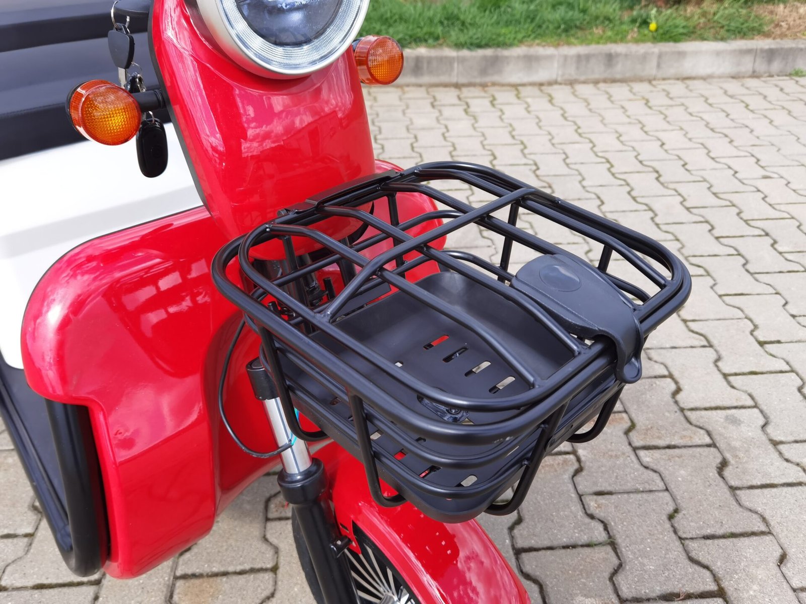 Triciclu electric 1000W Breckner TRAVEL rosu fara permis 60V20Ah 25km/h TRANSPORT GRATUIT - imagine 14