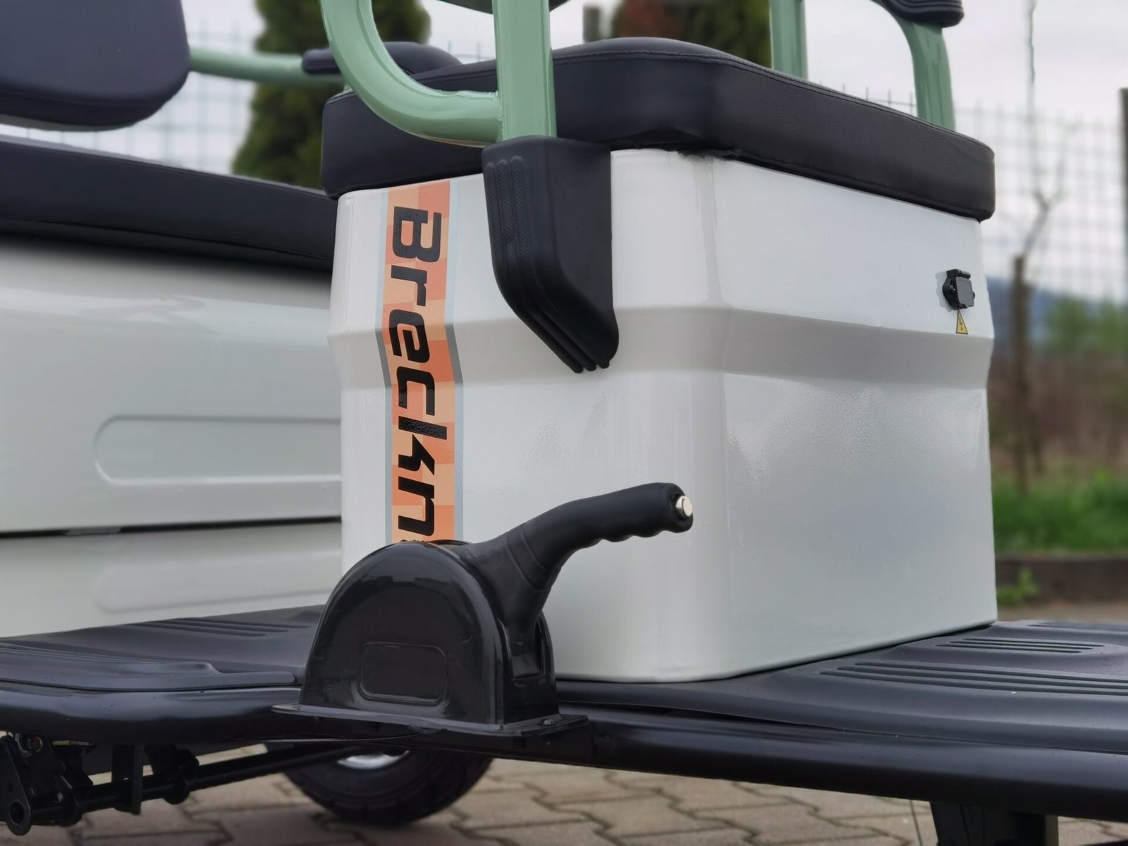 Triciclu electric 1000W Breckner TRAVEL verde fara permis 60V20Ah 25km/h TRANSPORT GRATUIT - imagine 5