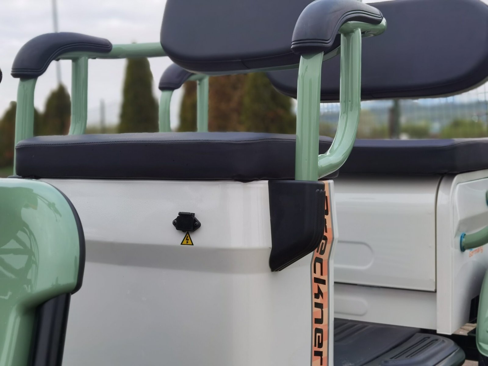 Triciclu electric 1000W Breckner TRAVEL verde fara permis 60V20Ah 25km/h TRANSPORT GRATUIT - imagine 17