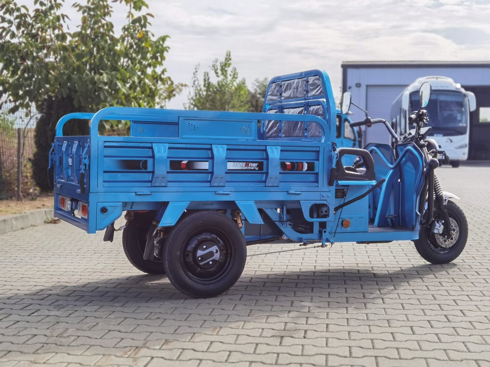 Triciclu electric 3000W Breckner MODEL-T cu permis 72V32Ah 45km/h TRANSPORT GRATUIT - imagine 20