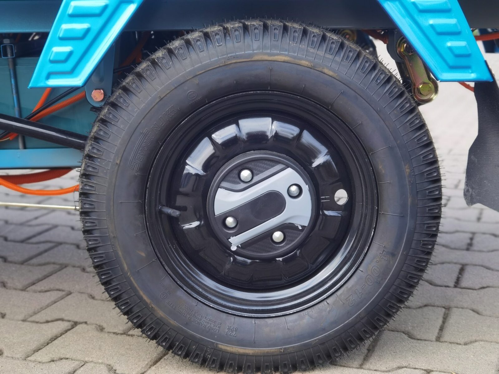 Triciclu electric 2000W Breckner MAX fara permis 72V52Ah 25km/h cu cabina inchisa TRANSPORT GRATUIT - imagine 17