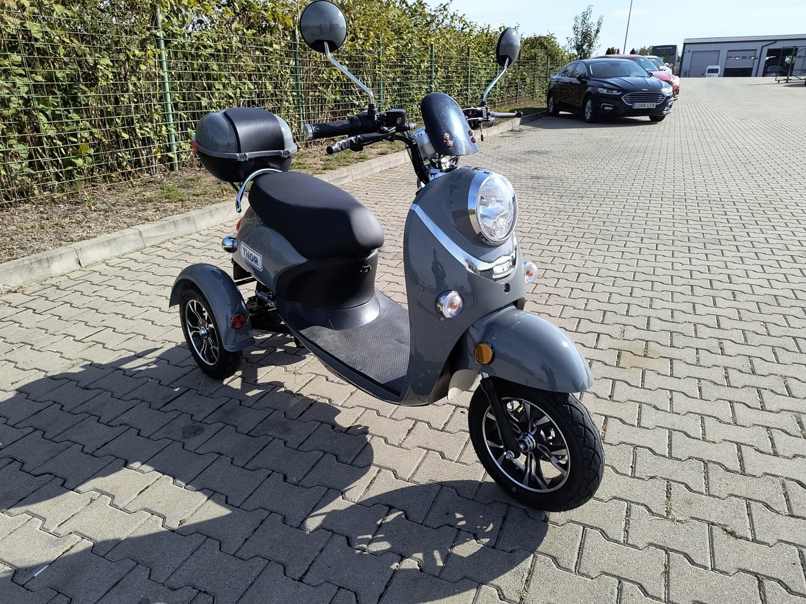 Triciclu electric 800W Thor Spyder gri fara permis 60V20Ah 25km/h TRANSPORT GRATUIT - imagine 6