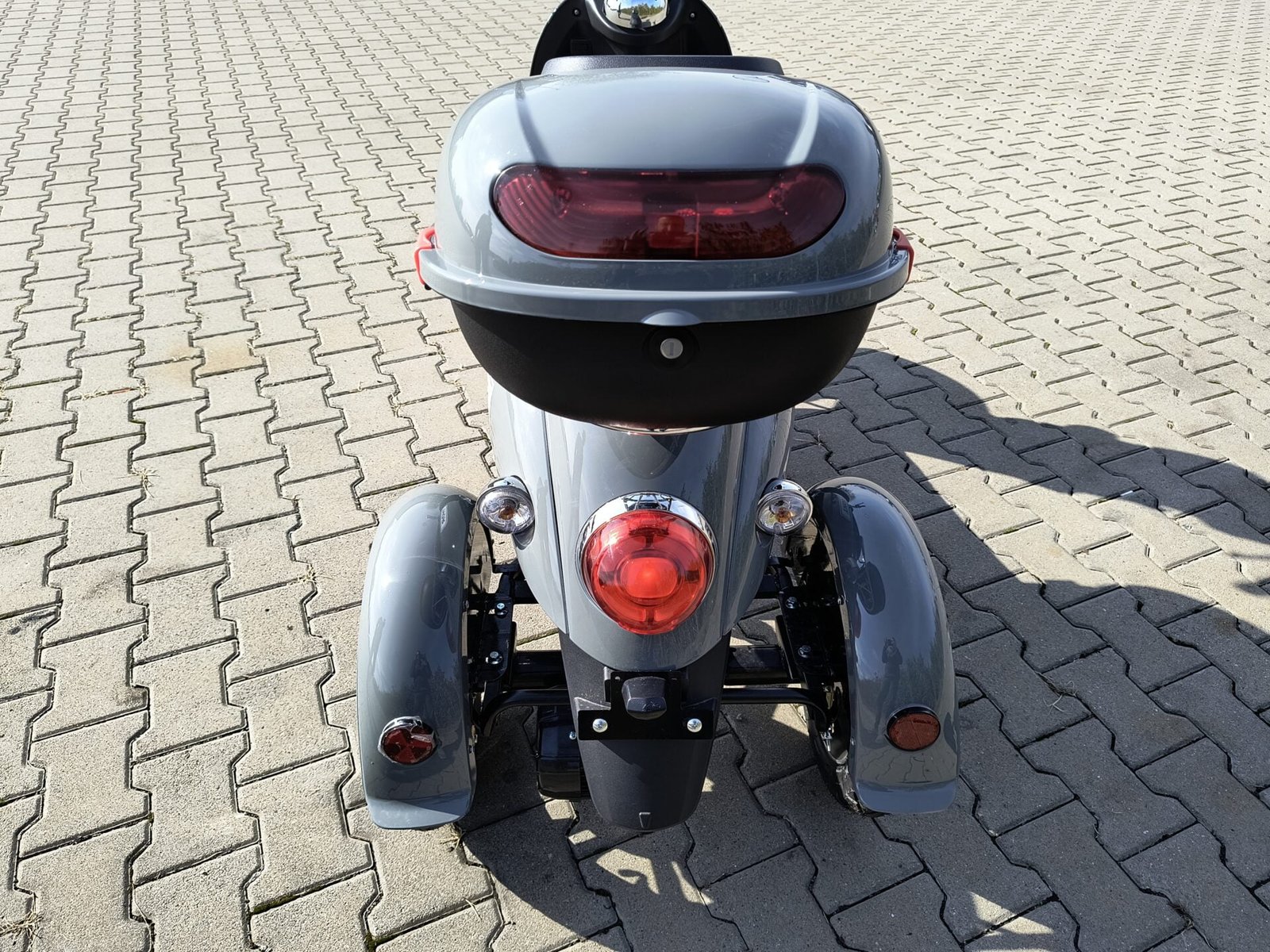 Triciclu electric 800W Thor Spyder gri fara permis 60V20Ah 25km/h TRANSPORT GRATUIT - imagine 13