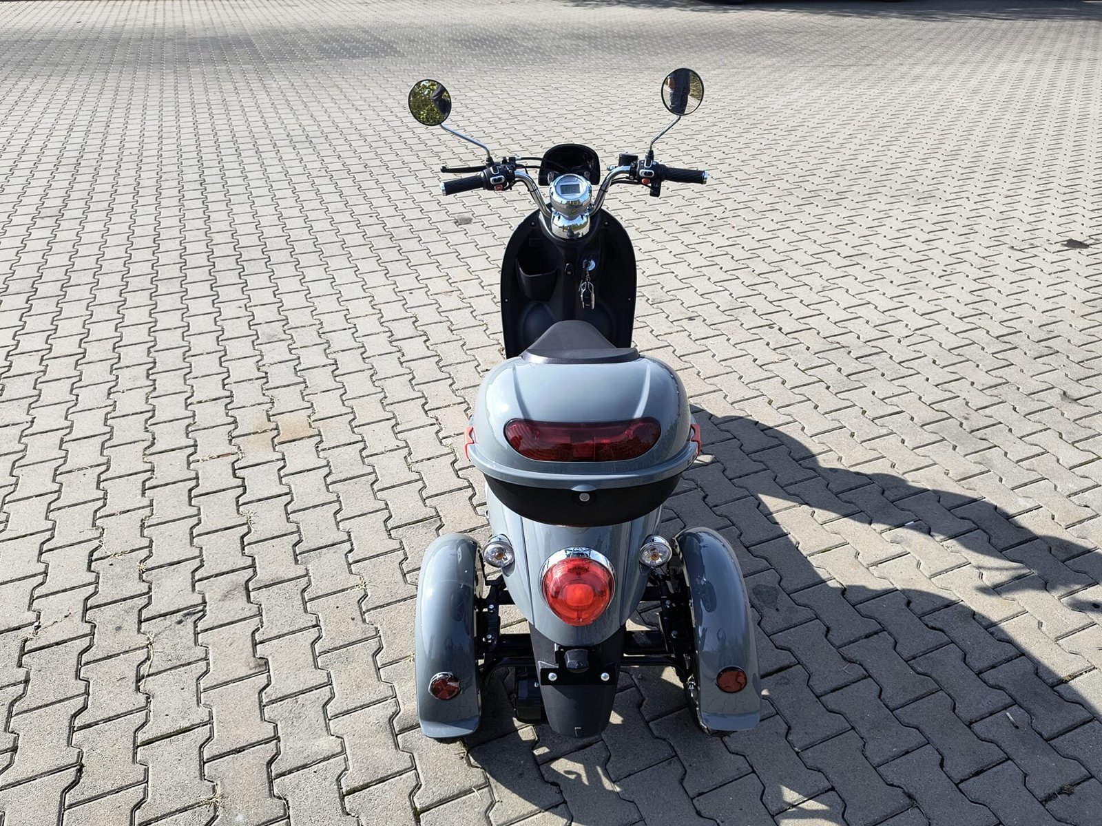 Triciclu electric 800W Thor Spyder gri fara permis 60V20Ah 25km/h TRANSPORT GRATUIT - imagine 14