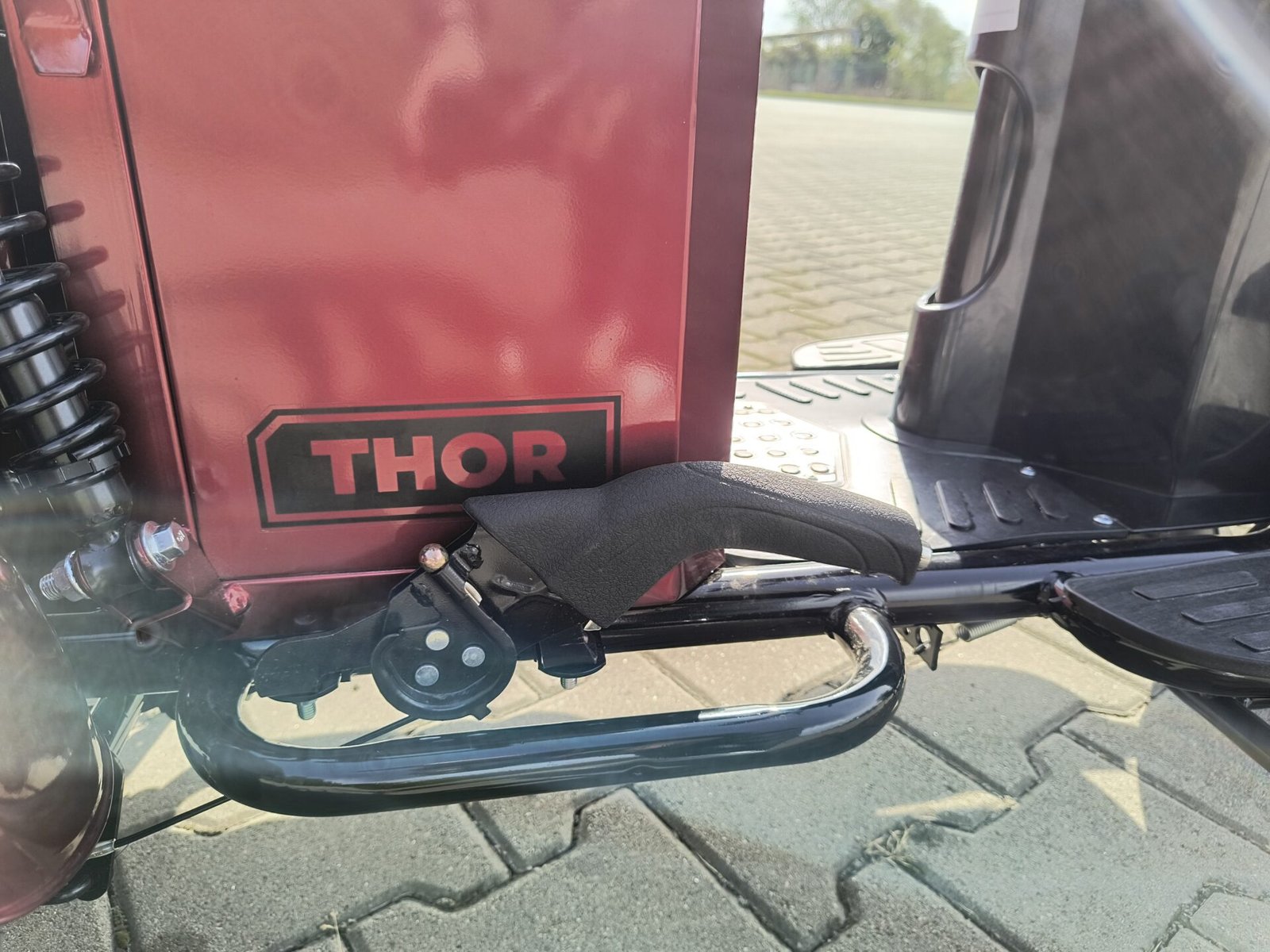 Triciclu electric 500W Thor NEO visiniu fara permis 48V20Ah 25km/h TRANSPORT GRATUIT - imagine 10
