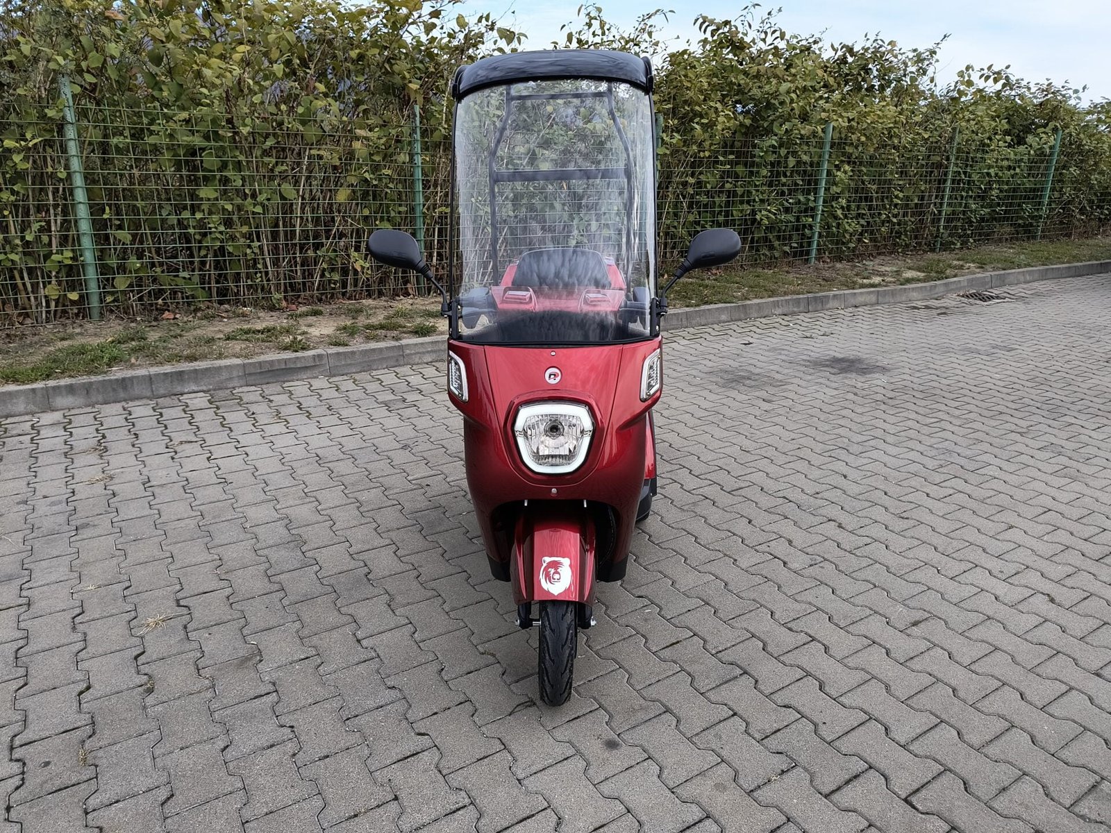 Triciclu electric 800W Thor ECO ZONE visiniu fara permis 60V20Ah 25km/h TRANSPORT GRATUIT - imagine 6