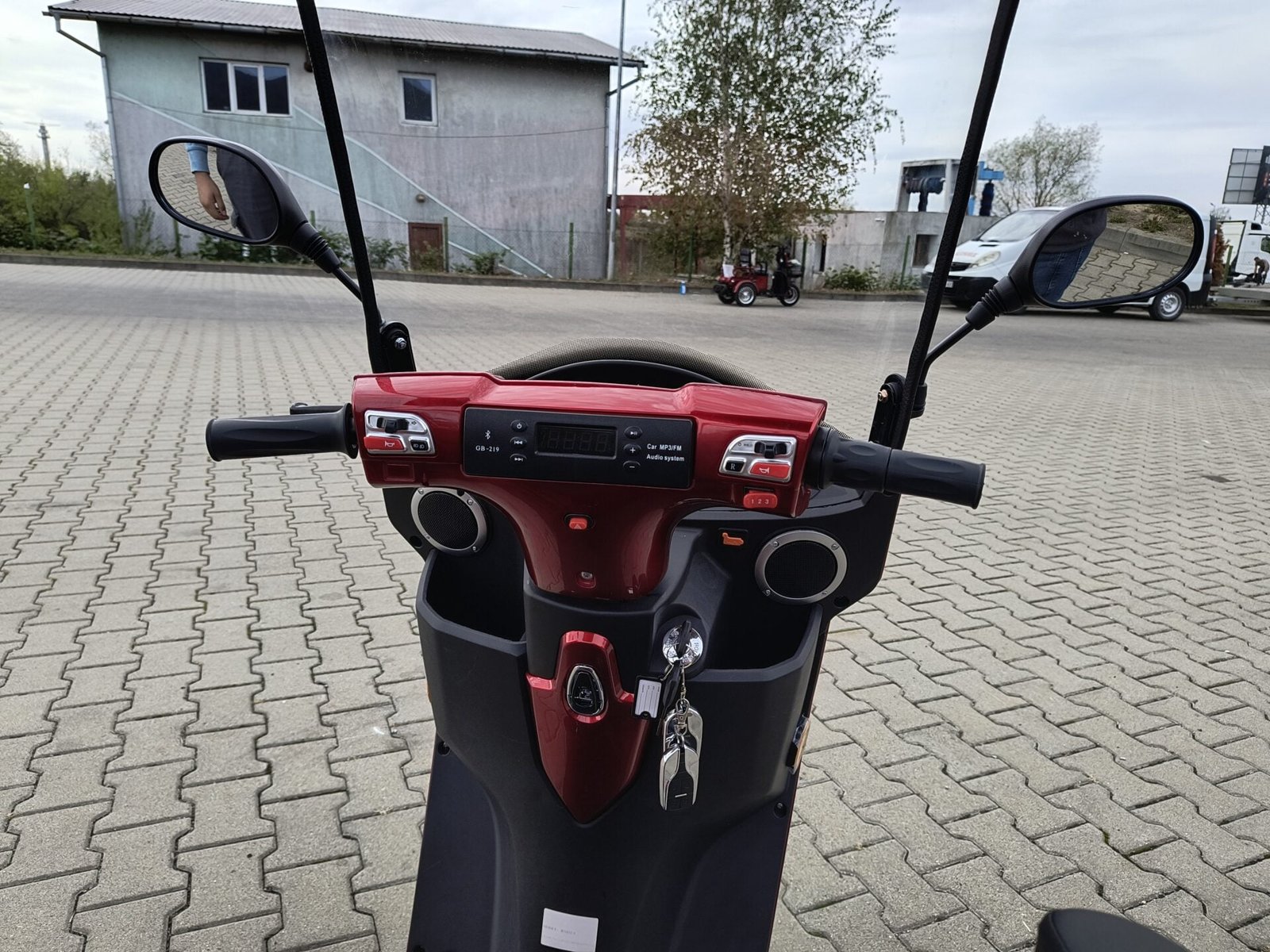 Triciclu electric 800W Thor ECO ZONE visiniu fara permis 60V20Ah 25km/h TRANSPORT GRATUIT - imagine 12