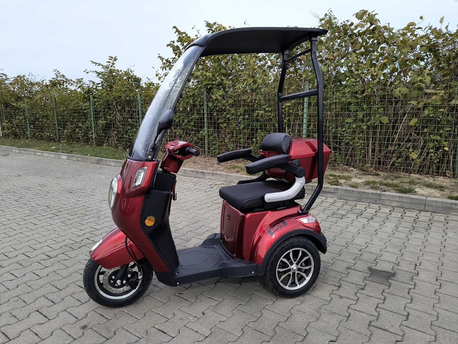 Triciclu electric 800W Thor ECO ZONE visiniu fara permis 60V20Ah 25km/h TRANSPORT GRATUIT - imagine 17