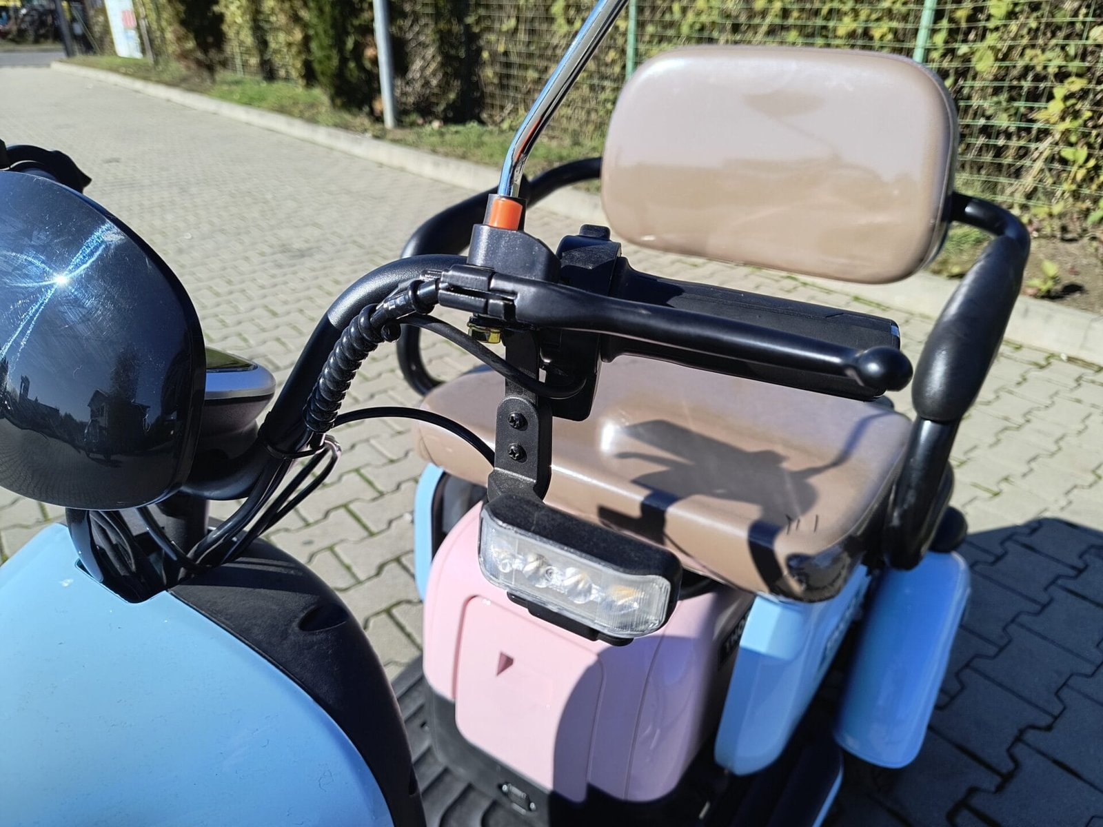 Triciclu electric 1000W Thor SLIDING fara permis 60V20Ah 25km/h TRANSPORT GRATUIT - imagine 13