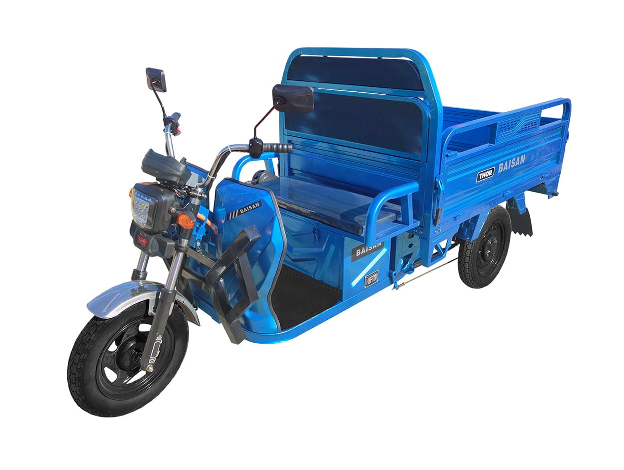 Triciclu electric 1800W Thor BAISAN fara permis 60V32Ah 25km/h TRANSPORT GRATUIT