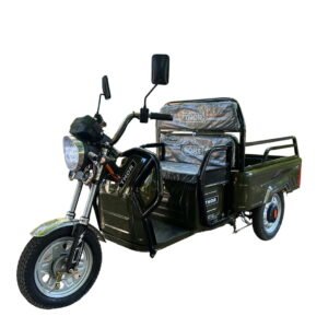 Triciclu electric 650W Thor CITY ECO green army fara permis 48V20Ah 25km/h TRANSPORT GRATUIT