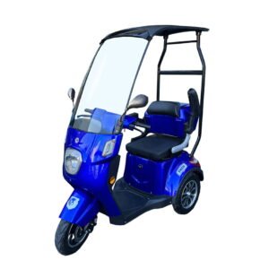 Triciclu electric 800W Thor ECO ZONE albastru fara permis 60V20Ah 25km/h TRANSPORT GRATUIT