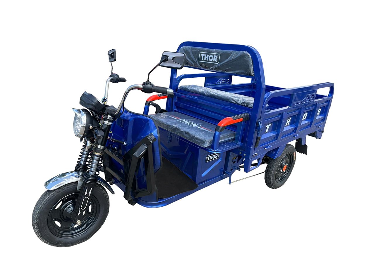Triciclu electric 1000W Thor HOBBY fara permis 60V32Ah 25km/h TRANSPORT GRATUIT