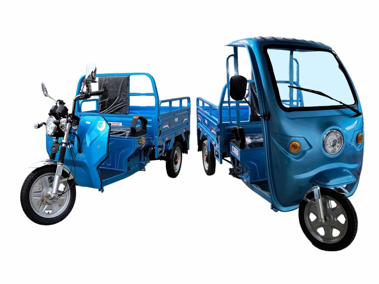 Triciclu electric 1200W Thor STAR Plus albastru fara permis 60V45Ah 25km/h cu CIV inclus TRANSPORT GRATUIT - imagine 2