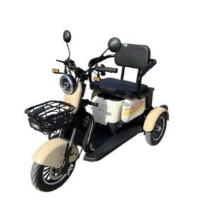 Triciclu electric 1000W Thor SXL PRO bej fara permis 60V20Ah 25km/h TRANSPORT GRATUIT