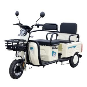 Triciclu electric 600W Thor SX LONG alb fara permis 48V20Ah 25km/h TRANSPORT GRATUIT