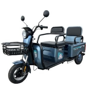 Triciclu electric 600W Thor SX LONG gri fara permis 48V20Ah 25km/h TRANSPORT GRATUIT