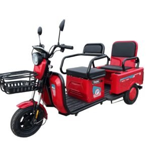 Triciclu electric 600W Thor SX LONG rosu fara permis 48V20Ah 25km/h TRANSPORT GRATUIT